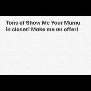 So much show me your mumu in closet!